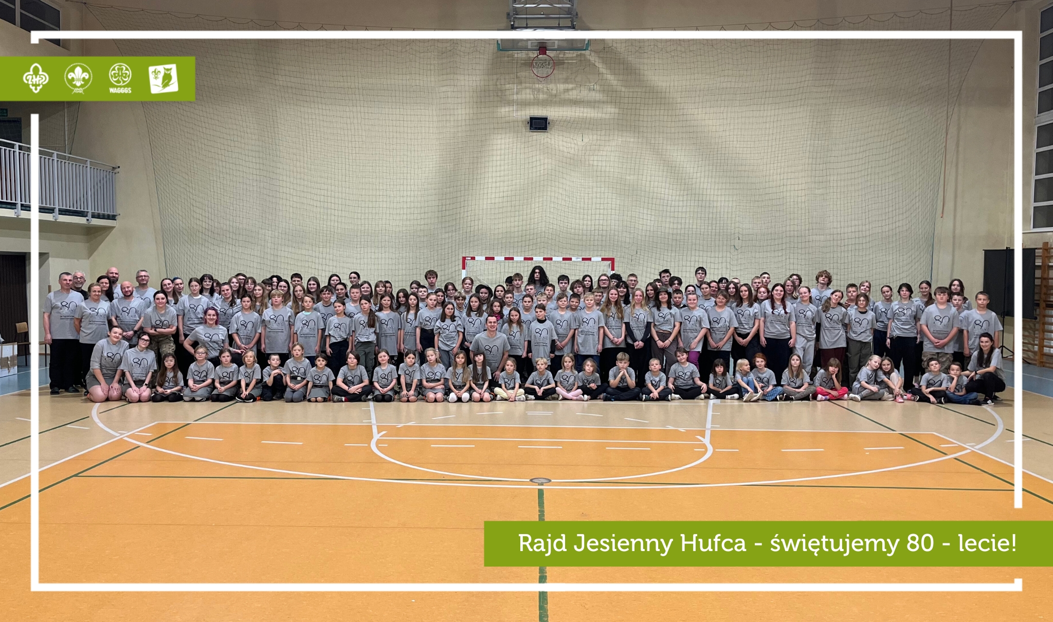 Jesienny Rajd Hufca: 80-lecie harcerstwa